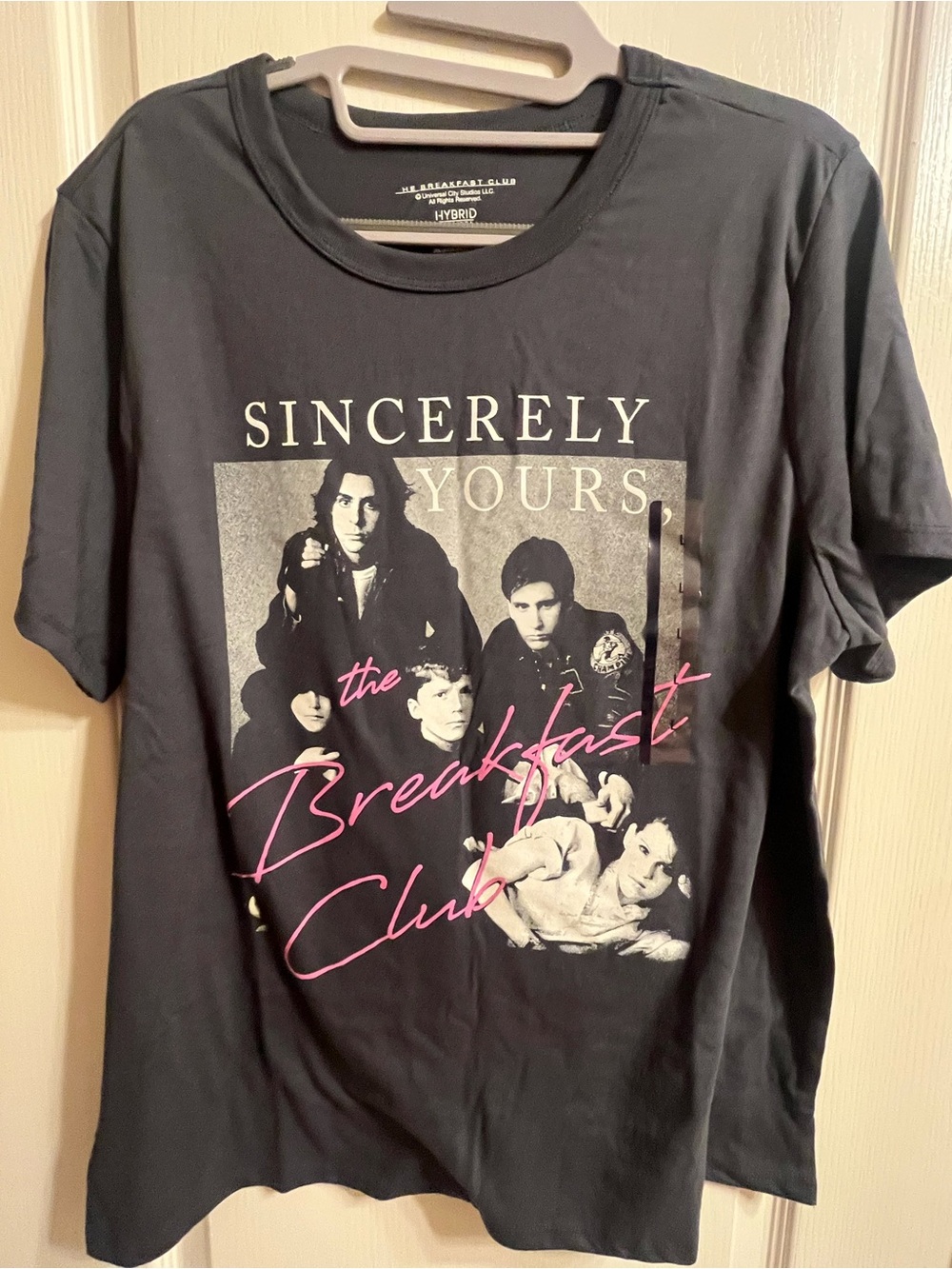 Sincerely Yours 'The Breakfast Club' Graphic Tee - Black